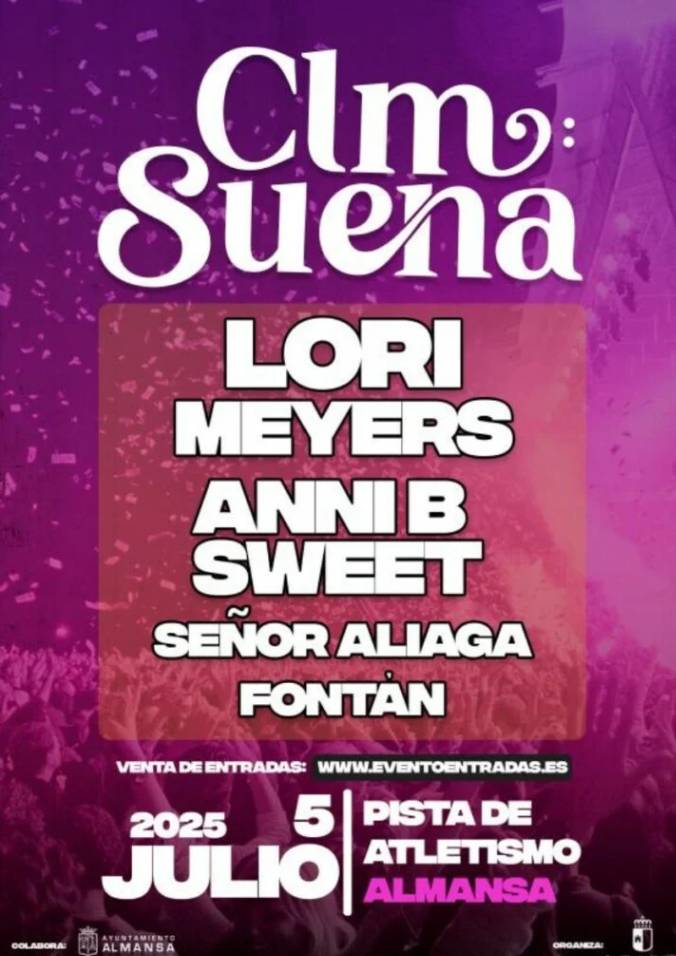 CLM Suena 2025 – Señor Medusa – Producción de eventos y conciertos