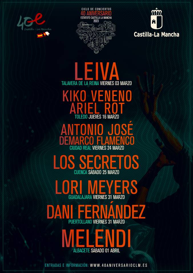 Gira 40 Aniversario Fundación Impulsa 2023  – Señor Medusa – Producción de eventos y conciertos